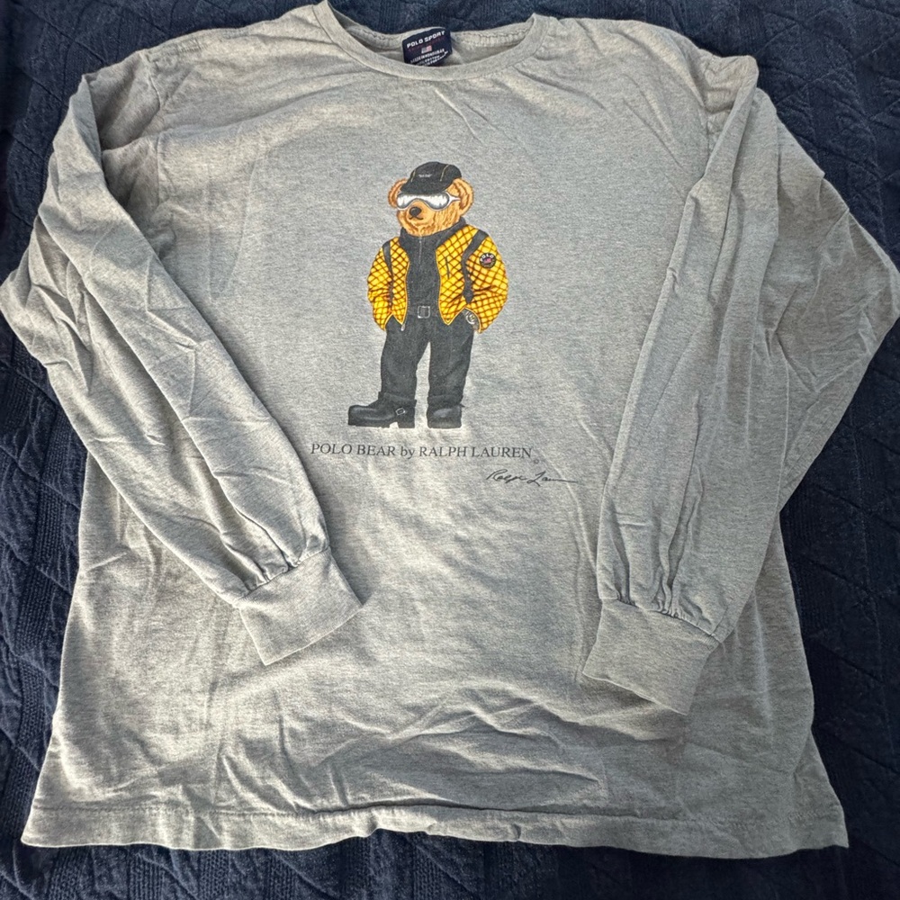 Polo Sport Ralph Lauren Vintage Polo Bear T-Shirt Men’s Size M
